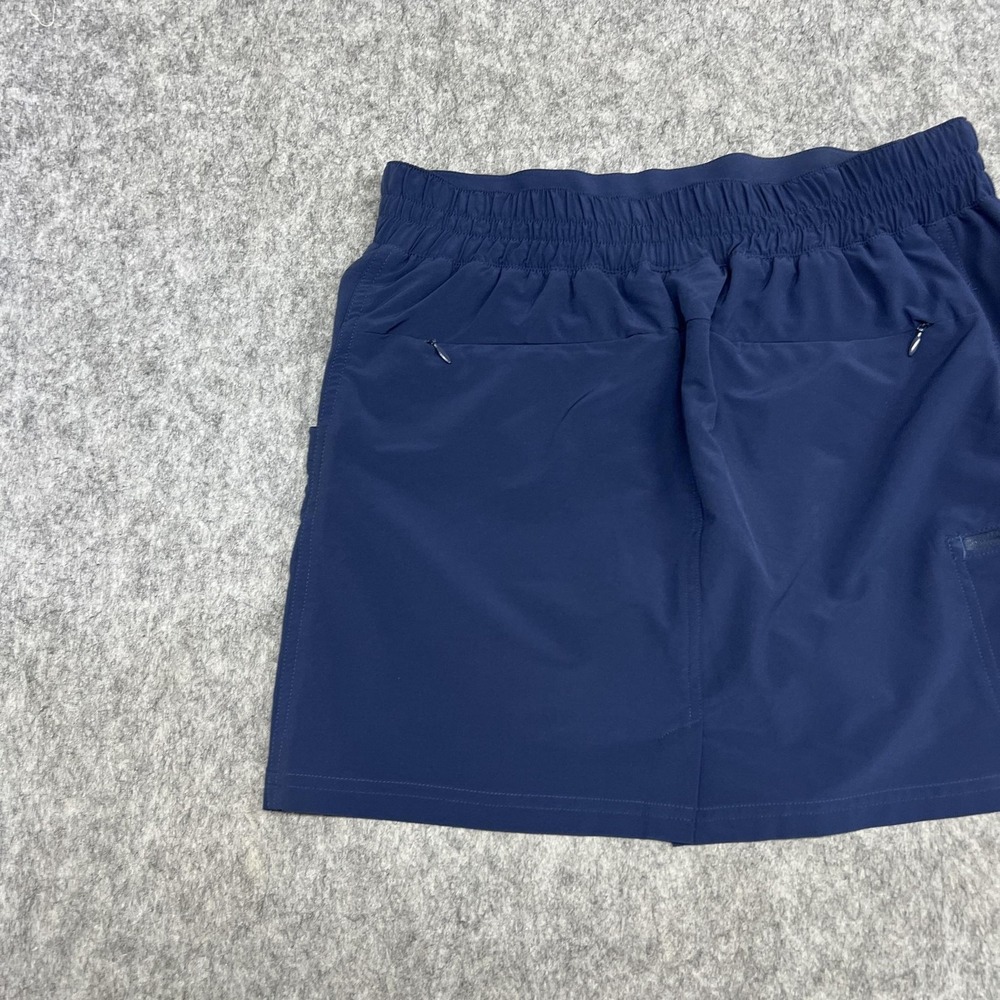 Coolibar Skort Womens XS Blue UPF 50+ Built In Shorts Pockets Stretch Athletic - Picture 8 of 14